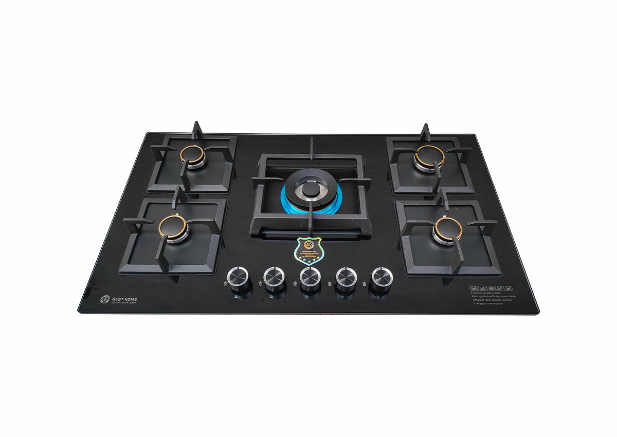 5 Burner Glass BH-G16